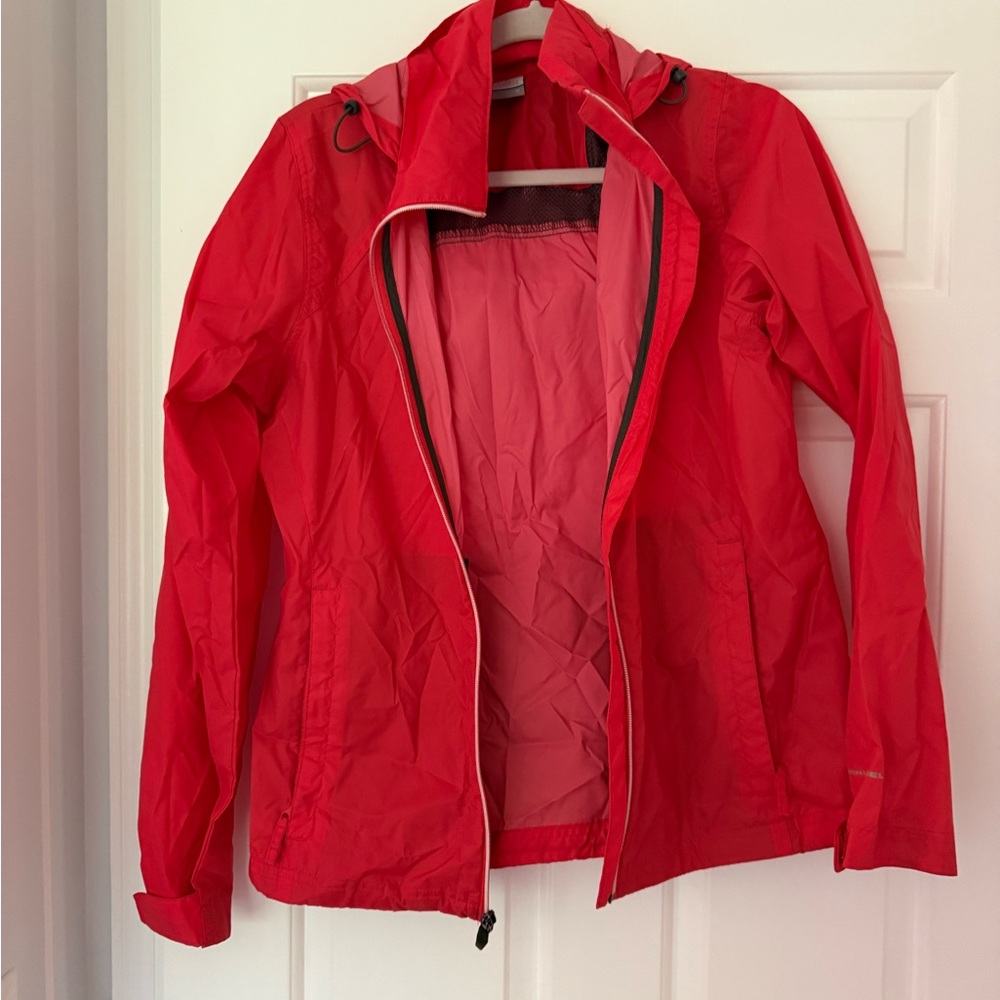 Columbia Salmon Rain Jacket Size M
